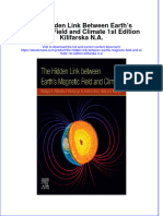 Textbook Ebook The Hidden Link Between Earths Magnetic Field and Climate 1St Edition Kilifarska N A All Chapter PDF