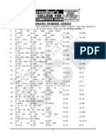 Reasoning - Wrong Number Series