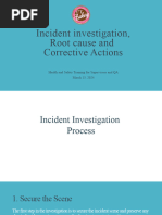 ICAM Incident Investigation Overview | PDF | Safety | Policy
