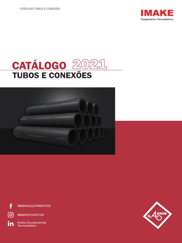 Catálogo de Tubos e Conexões IMAKE | PDF | Setor secundário da economia ...