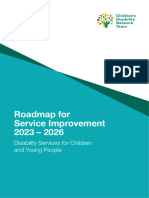 Roadmap For Service Improvement 2023 2026