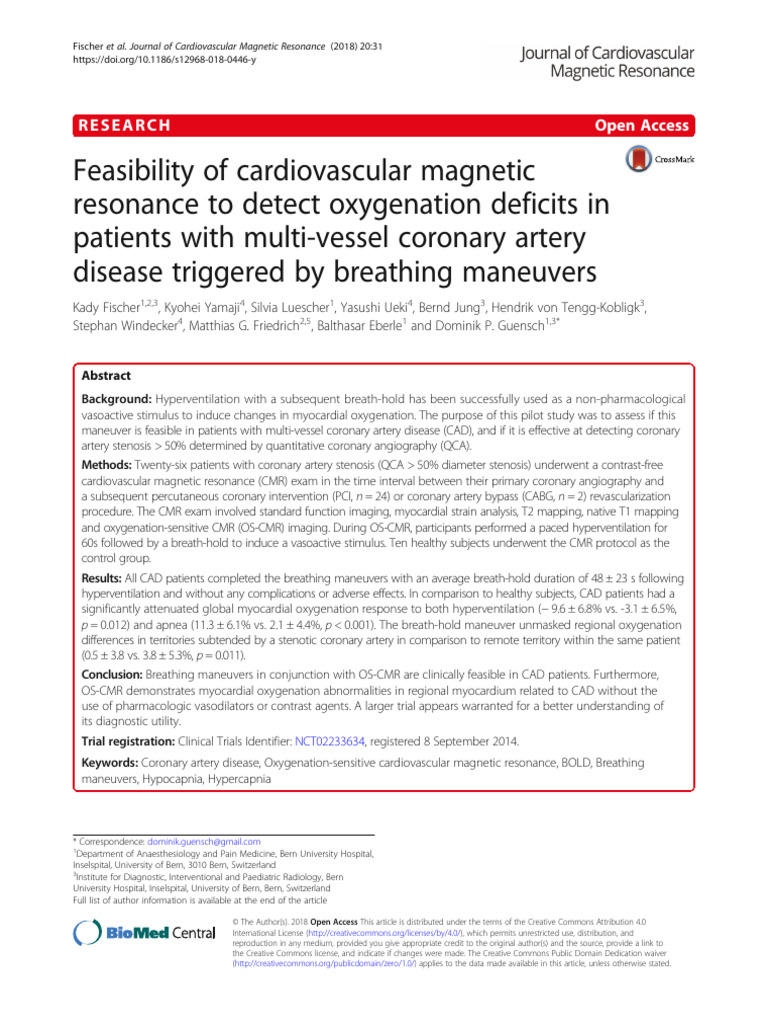 2018 - Fischer - 2 | Download Free PDF | Percutaneous Coronary ...