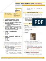 Aubf Midterm 1st Topic - Microscopic Examination of Urine