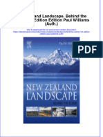 Textbook Ebook New Zealand Landscape Behind The Scene 1St Edition Edition Paul Williams Auth All Chapter PDF