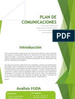 Sustentacion PLAN DE COMUNICACIÓN