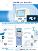 SWS 4000A New Dialysis Machine