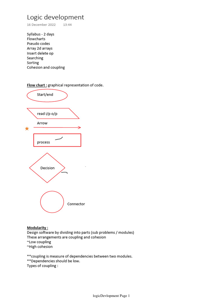 Logic Development | PDF | Modular Programming | Systems Engineering