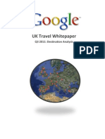 Whitepaper - Destination Analysis Q3 2011