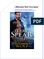 Textbook Ebook Night of The Billionaire Wolf Terry Spear 4 All Chapter PDF