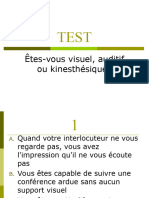 7.2-Test Visuel - Auditif - Kinestésique