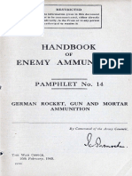 Handbook of Enemy Ammunition Pamphlet 14