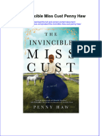 Textbook Ebook The Invincible Miss Cust Penny Haw All Chapter PDF