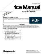 Servicemanual Panasonic kv-s5055c s1