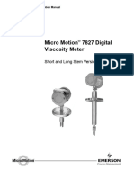 Configuration Manual Digital Viscosity Meter Model 7827 Micro Motion en 63140