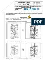 Top Working Platform Dismantling Manual