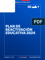 Plan de Reactivacion Educativa 2024 Ministerio de Educacion de Chile