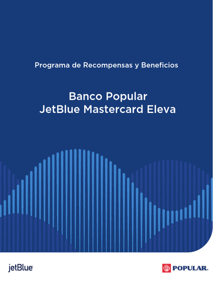 Beneficios de la Tarjeta JetBlue Mastercard | PDF | Tarjeta de crédito ...