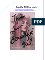 Textbook Ebook The Last Beautiful Girl Nina Laurin 2 All Chapter PDF