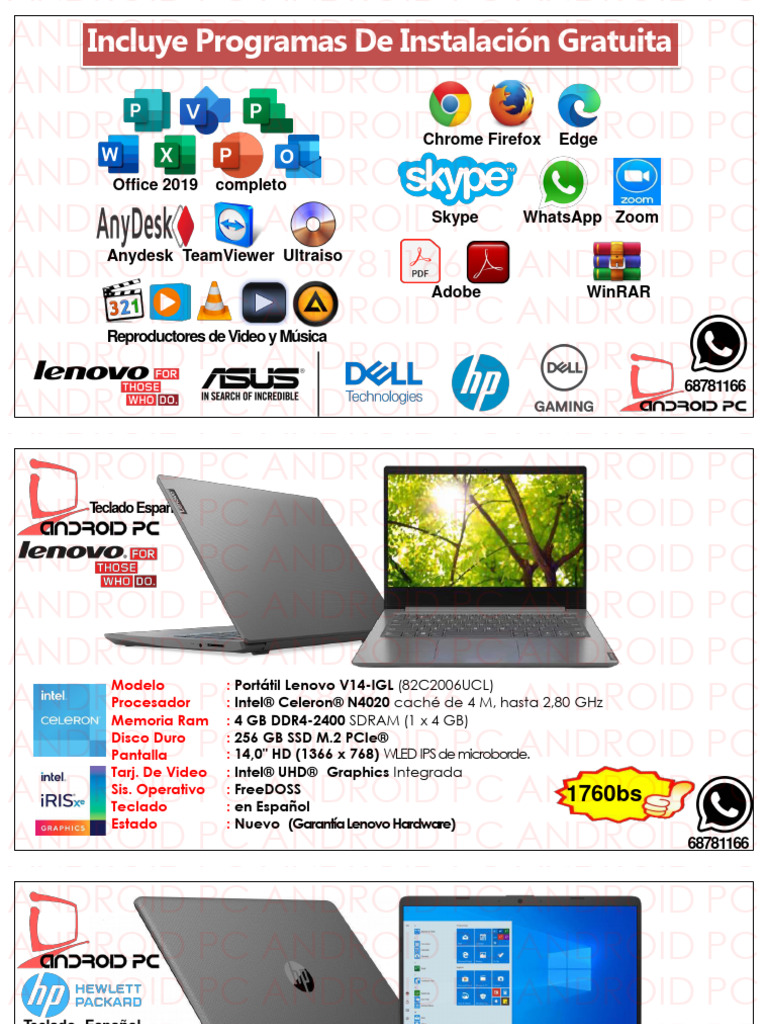 Catalogo 11 Ene 24 | PDF | Unidad de estado sólido | Hardware de la ...