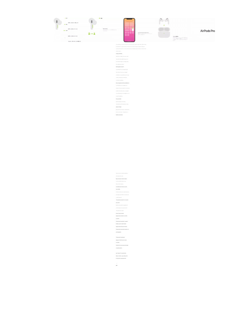APPLE AIRPODS PRO USER GUIDE PDF visual data 8