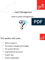 1 - What Is Project Management