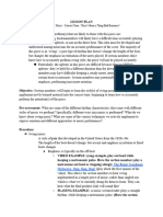 Lisson - Music Rehearsal Plan - MRD Leadership Application