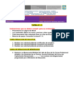 Tarea #11 La Solicitud y El Memorendum