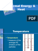 Thermal Energy & Heat