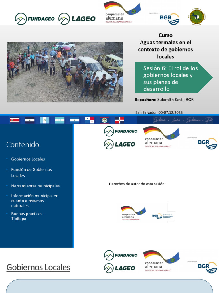 6 - El Rol de Los Gobiernos Locales y Sus Planes de Desarrollo ...