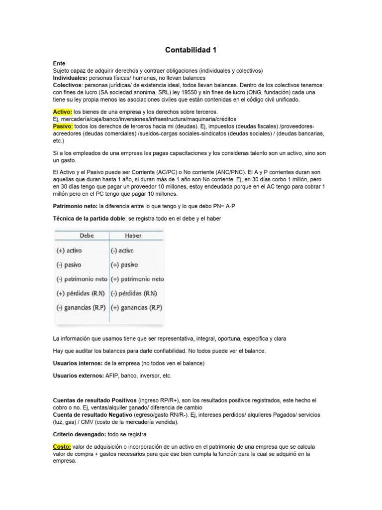 Contabilidad 1 Pdf Contabilidad Bancos