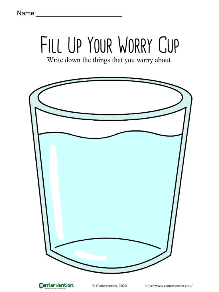 Fill Worry Cup | PDF
