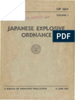 Op 1667 Japanese Explosive Ordnance Volume 1