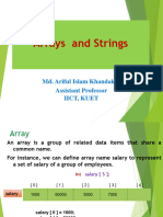 L4-Array and String