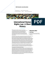 International Human Rights Law - A Short History - United Nations