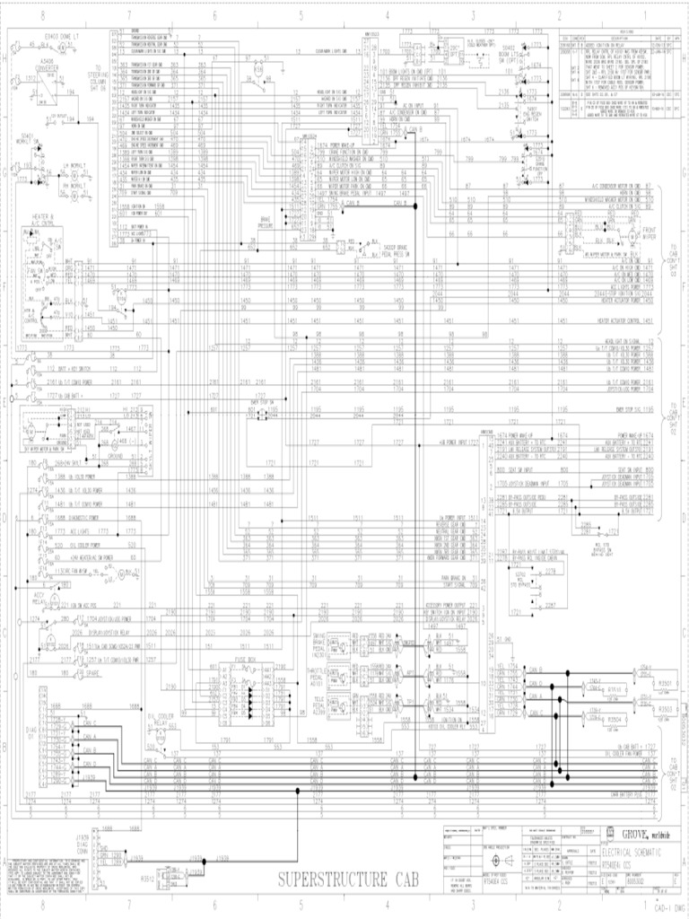 Electric Schematic RT530 CCS | PDF
