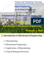 1 Bioprocess Engineering CH 1