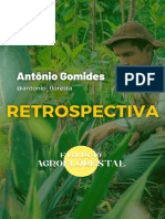 Retrospectiva Evolução Agroflorestal - Antônio Gomides
