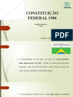 Constituição Federal 1988 - Aula 3