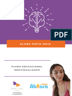 Plano de Ensino Individualizado Sofia