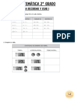 Matematica 2° Grado 2024 Numeracion