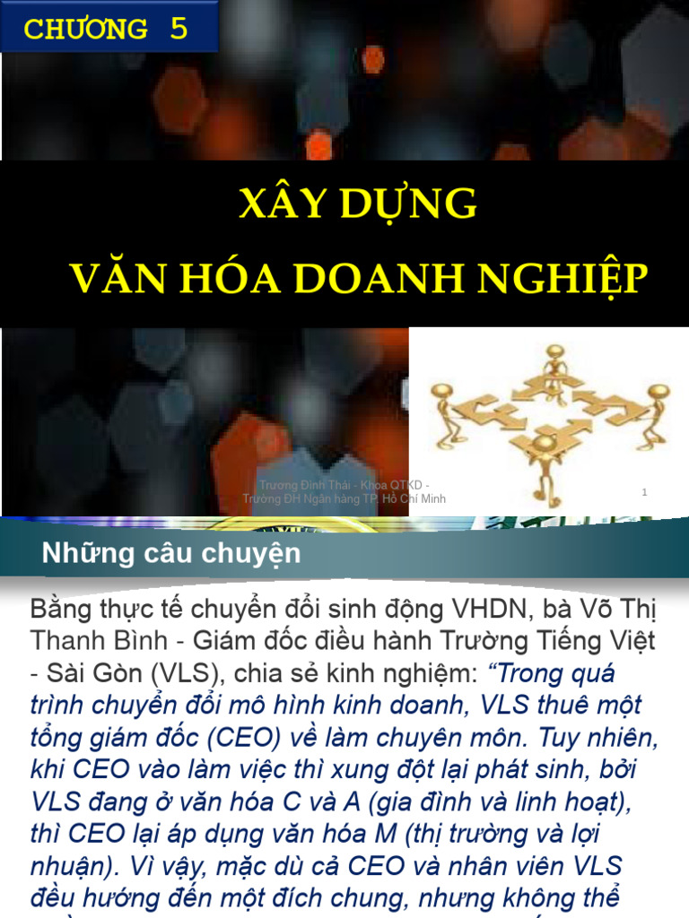 Chuong 5. Xay Dung Van Hoa Doanh Nghiep | PDF