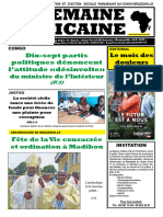 Semaine Africaine Édition Du Vendredi 22 Mars 2024 N°4222