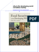 Textbook Ebook Food Security in The Developing World 1St Edition Ashley All Chapter PDF