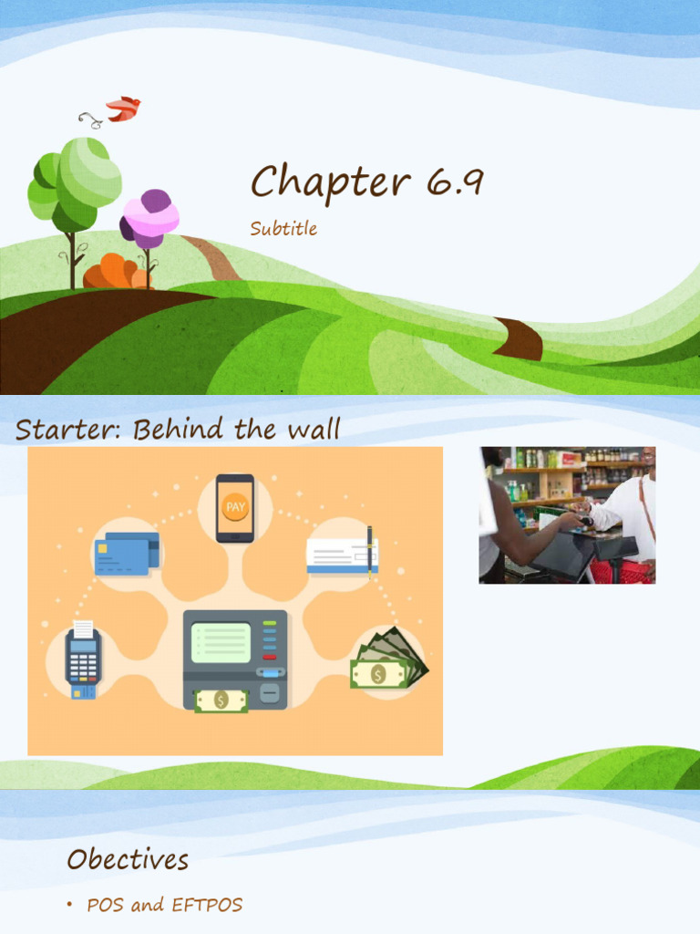 POS and EFTPOS Overview | PDF | Teaching Methods & Materials | Art