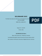 Securware 2015 Committee Securware Advis