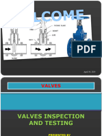Valves and Valves Inspection & Testing