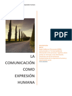 CONTENIDO Expresion Humana Comunicacion