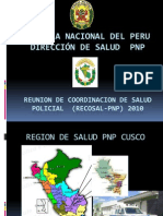 Presentacion Recosal 2010 Cusco