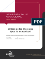 Síntesis de los diferentes tipos de incapacidad Alex Fajardo