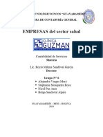Informe - Clinica Guzman
